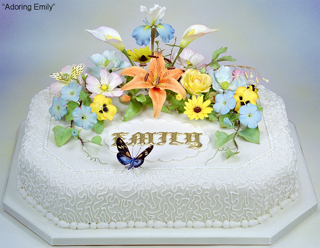 Celebration cakes  Hand decorated with edible flowers – Tagged