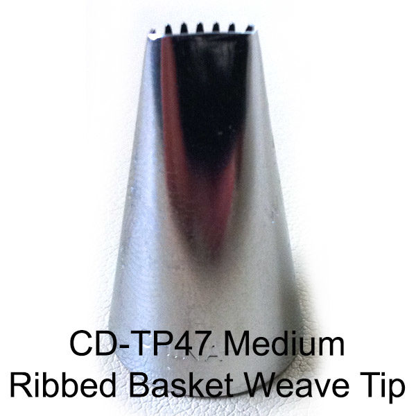 Medium Ribbon Basket Weave Tip