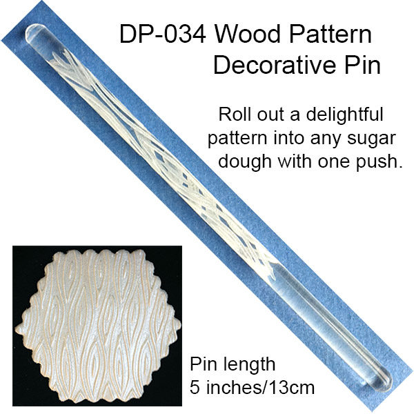 Wood Decorative Pin