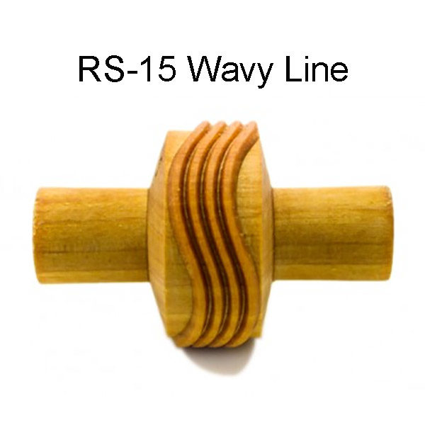 Wavy Line Design Roller