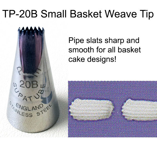 Small Basket Weave Tip