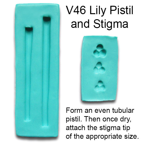 Lily Pistil & Stigma Molds