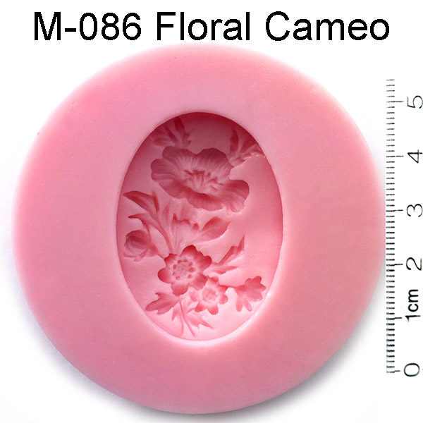Floral Cameo Mold