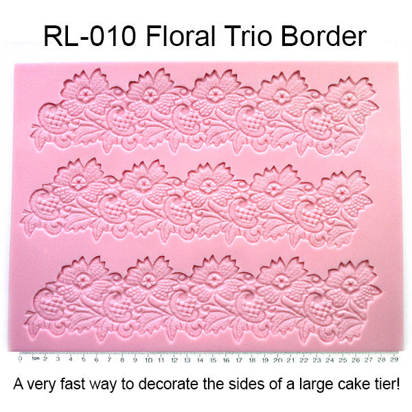 Floral Trio Border