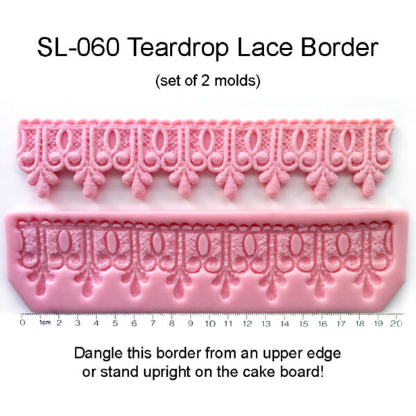 Teardrop Lace Border