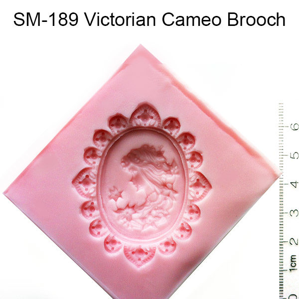 Victorian Cameo Brooch Mold