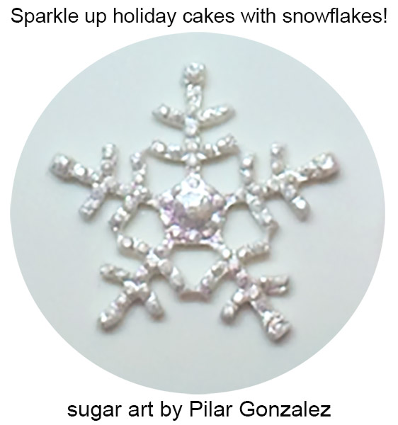 Single Snowflake Silicone Mold, 1.75 inches – Frans Cake and Candy