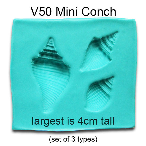 Mini Conch Molds