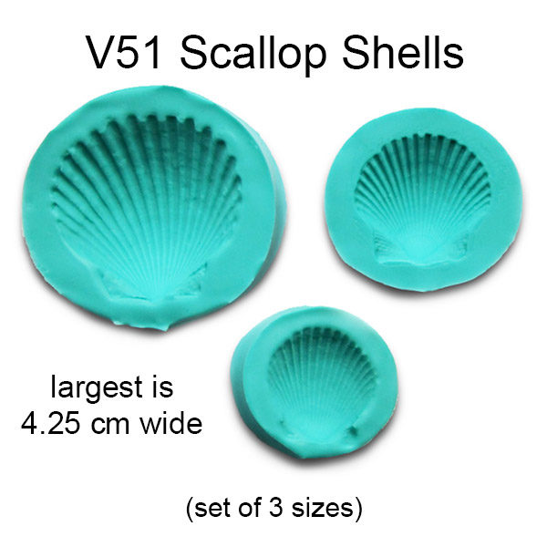 Scallop Shell Molds
