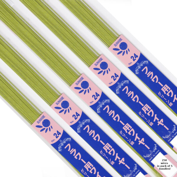 S1B-24GNGJapanese_Paper_Covered_Wire_24Gauge_Nile-5Pack